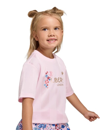 Adidas Originals Skirt Tee Set Pink 122