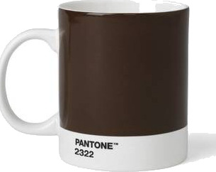 Copenhagen Design  PANTONE kopp med hank 37,5 cl brun