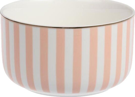 Nova Abby Skål 12cm Oransje m/Gullkant