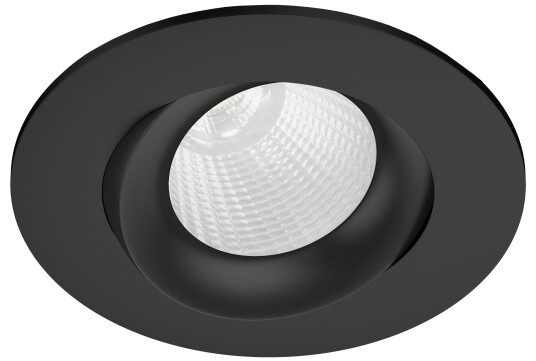 Westal WLD R84 Downlight vipp 8 W justerbar fargetemperatur Svart 2000 3000 K 440 lm 36° Belysning
