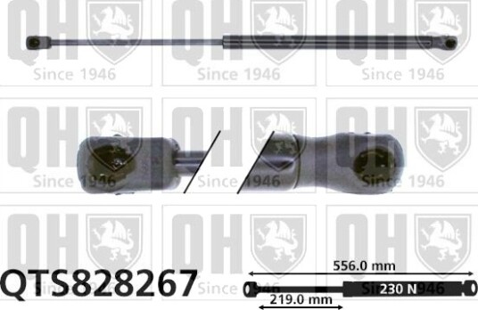 QUINTON HAZELL QTS828267 Baklukedemper QUINTON HAZELL QTS828267 Baklukedemper