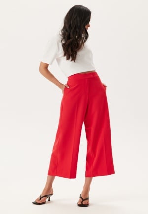 ONLY Onlorleen Life Hw Culotte Pant High Risk Red 36