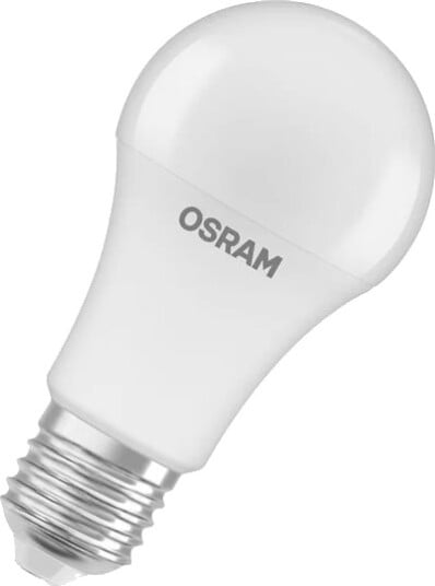 Osram Classic Led Lyspære Form: A75 Mattslipt Finish E27 10 W Ekvivalent 75 W Klasse F Varmt Hvitt Lys 2700 K Osram Classic Led Lyspære Form: A75 Mattslipt Finish E27 10 W Ekvivalent 75 W Klasse F Varmt Hvitt Lys 2700 K