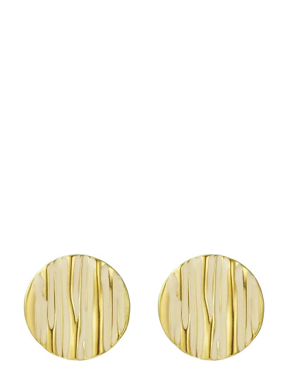 BUD TO ROSE Blake Earring Black/Gold Guld One Size BUD TO ROSE Blake Earring Black/Gold Guld One Size