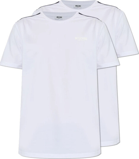 Moschino Herre Topper Hvit XL,