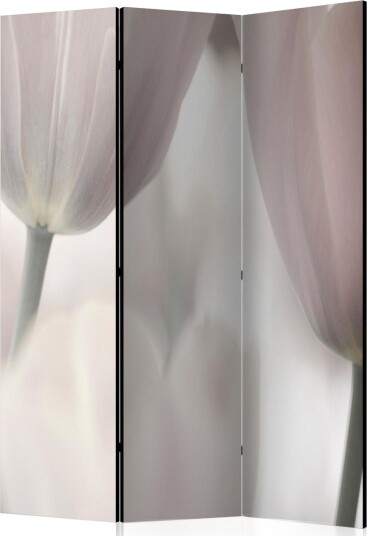 Romdeler Tulips Fine Art - Black and White - Artgeist sp. z o. o.