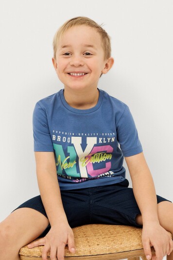 Ellos Collection T shirt Jonas Blå