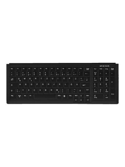 Cherry Active Key AK 7000 keyboard G Tastatur Tysk Svart