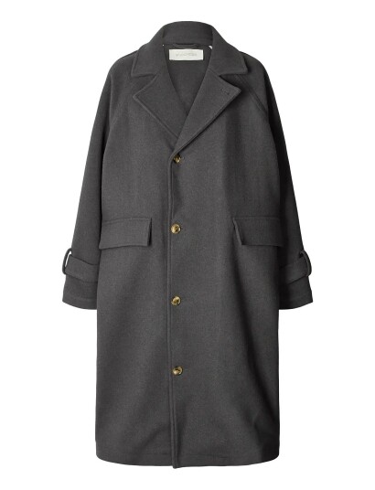STUDIO FEDER Johanne Coat Wool Grey XS STUDIO FEDER Johanne Coat Wool Grey XS