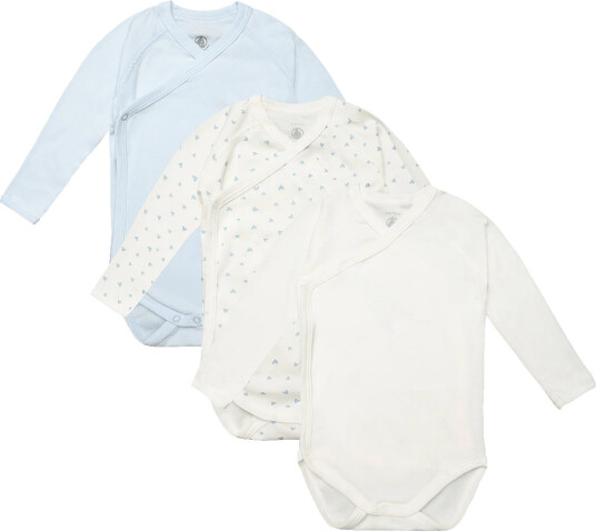 Petit Bateau Sf Bodies Naissance Ml Cream 67