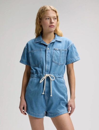 Lee Jeans Playsuit Blue XL x 00 Lee Jeans Playsuit Blue XL x 00