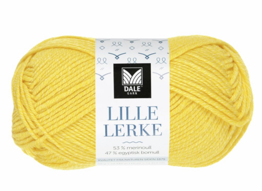 Dale Garn Dale Garn Lille Lerke Gul 8162 50g
