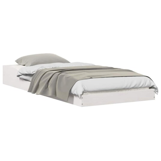 Sengestamme Hvit 100 x 220 cm Heltre furu