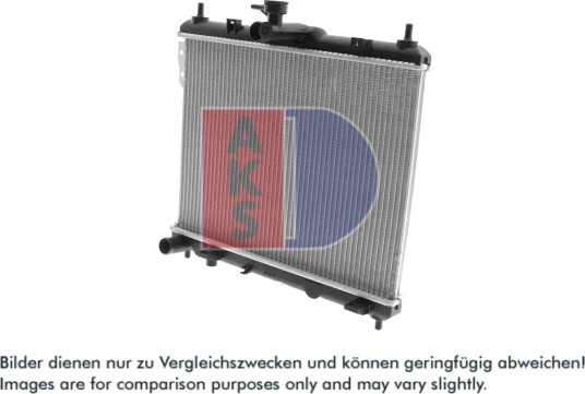 AKS DASIS 510028N Radiator motorkjøling