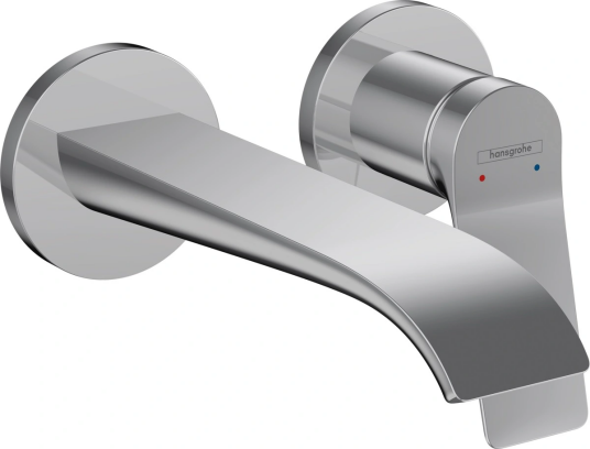Hansgrohe Vivenis 2-hulls Servantbat. For Innbygging, 19,2 Cm Tut, Krom Hansgrohe Vivenis 2-hulls Servantbat. For Innbygging, 19,2 Cm Tut, Krom