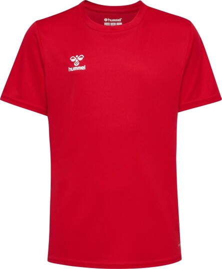 Hummel T-skjorte - HmlEssential Jersey - Ekte rødt - Hummel Teamsport - 12 år (152) - T-skjorte