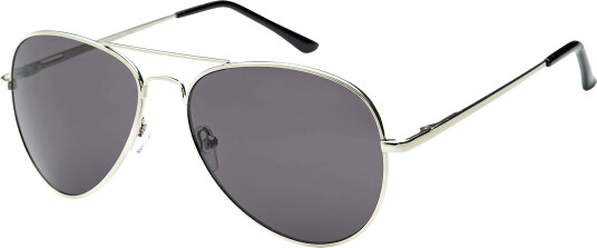 Waye solbrille 011 sølv/smoke 1 stk