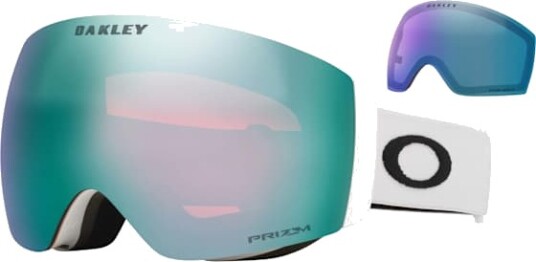 Oakley Flight Deck Pro M Skibriller Hvit Prizm Sapphire Prizm Iced ONE SIZE Oakley Flight Deck Pro M Skibriller Hvit Prizm Sapphire Prizm Iced ONE SIZE