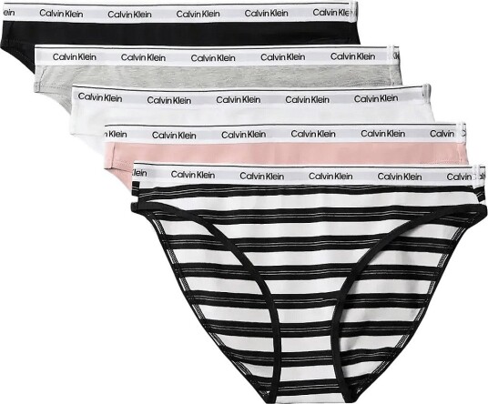 Calvin Klein Bikini 5Pk Grey XL