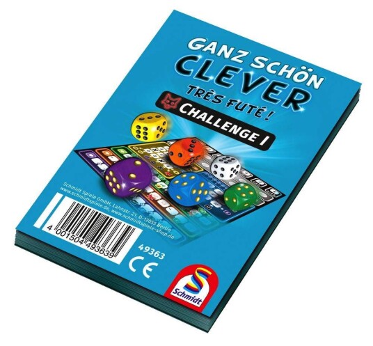 Ganz Schön Clever 1/That's Pretty Clever Challenge I - Brettspill fra Outland Ganz Schön Clever 1/That's Pretty Clever Challenge I - Brettspill fra Outland