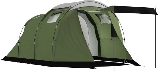 Northio telt Familiecampingtelt 4 personer vanntett 2 rom Northio telt Familiecampingtelt 4 personer vanntett 2 rom