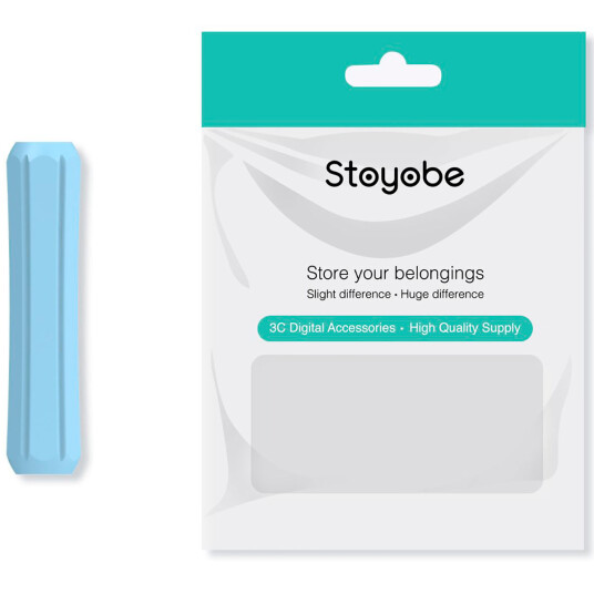 Stoyobe Silikonholder til stylus (Apple/Huawei) Lys Blå