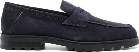 Santoni Herre Sko Blå 42 1/2 EU,