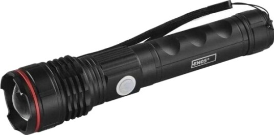 Emos Led-Lommelykt Usb-C Oppladbar 600 Lm 3 Moduser 100/50/25% Vanntett Emos P3116 Aluminium Sort (Alternativt Batterier 3X R03 Aaa) Emos Led-Lommelykt Usb-C Oppladbar 600 Lm 3 Moduser 100/50/25% Vanntett Emos P3116 Aluminium Sort (Alternativt Batterier 3X R03 Aaa)