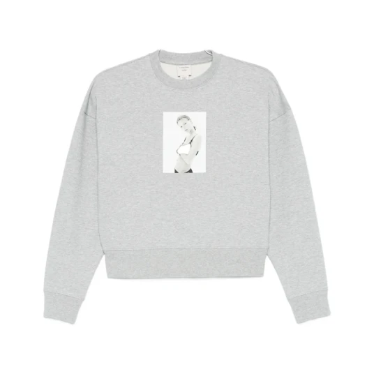 Calvin Klein Dame Gensere & Hettegensere Grå S