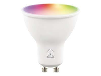 Aurdel DELTACO WiFi Smart pære RGB GU10