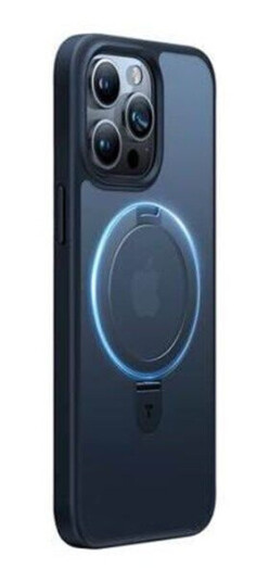 Torras UPRO Ostand Matte Case for iPhone 15 Pro (black)
