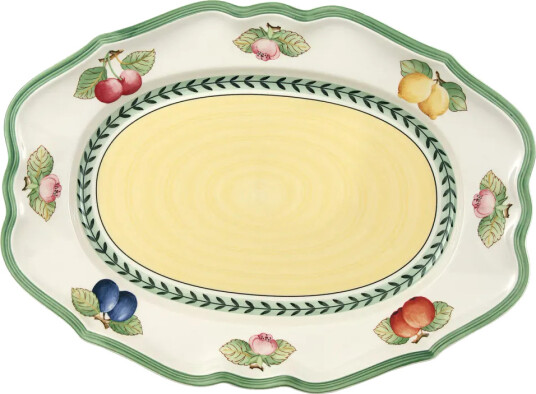 Villeroy & Boch French Garden Fleurence Oval tallerken 37cm.