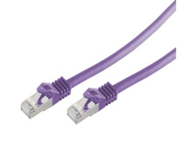 Shiverpeaks Bs75513-V 3Mcat.7 Råkabel S/Ftp (S-Stp) Lilla Nettverkskabel (Bs75513-V)