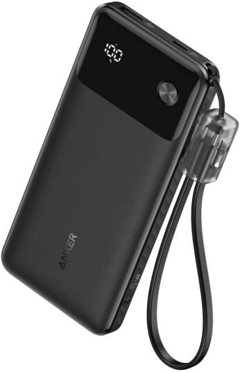 Anker Powerbank 10000mAh, 22.5W, QC + PD Svart