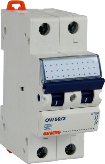 Gewiss Overbelastningsvern 63A, 2P - AS03352 Gewiss Overbelastningsvern 63A, 2P - AS03352