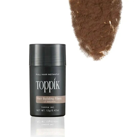 Toppik Hair Building Fibers Light Brown 12g Toppik Hair Building Fibers Light Brown 12g