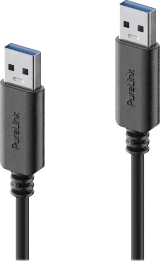 Purelink Usb A Til Usb A Kabel 3.1 Gen 1 3A 5G IserieSvart 2.00M