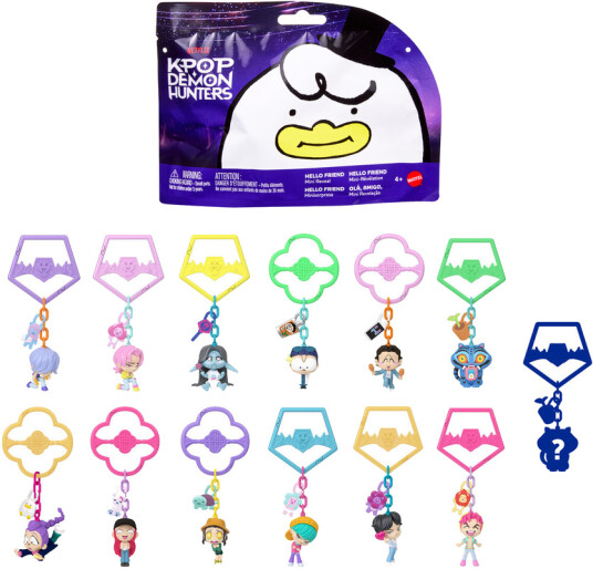 KPop Demon Hunters Hello Friend Mini Reveal One Random Mini Fig Per Purchase KPDH