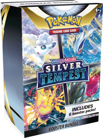 Pokemon Sword & Shield Silver Tempest Booster Bundle - 6 Boosterpakker