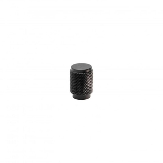 Knott Beslag Design Riff  Ø21mm Sort Matt
