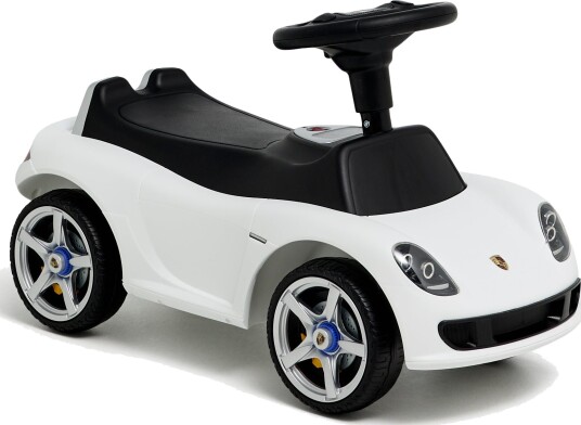 Porsche Carrera Gåbil Hvit Porsche Carrera Gåbil Hvit