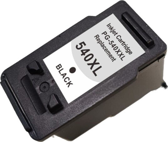 PG-540XL blekkpatron til Canon / renovert svart patron 21 ml / erstatter 5222B005