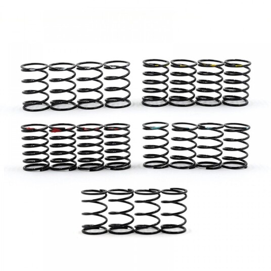 Yeah Racing DSG-002BK DSG 55MM SHOCK-GEAR SPRING SET Yeah Racing DSG-002BK DSG 55MM SHOCK-GEAR SPRING SET