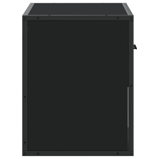 TV-benk svart 60x31x39,5 cm konstruert tre og metall 8721102839689 TV-benk svart 60x31x39,5 cm konstruert tre og metall 8721102839689