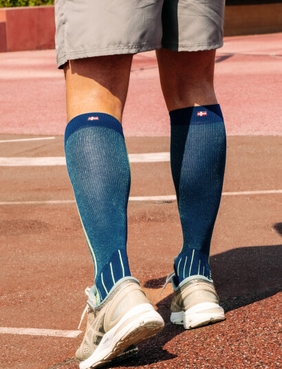 Danish Endurance Compression Socks   Blue   43 47