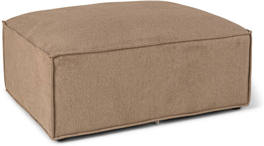 Box puff beige brun.