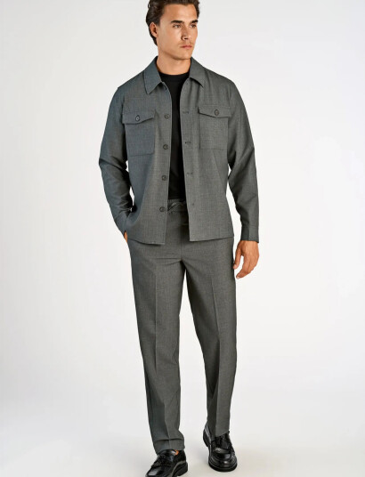 Lindbergh Relaxed Fit Pants Grey L Lindbergh Relaxed Fit Pants Grey L