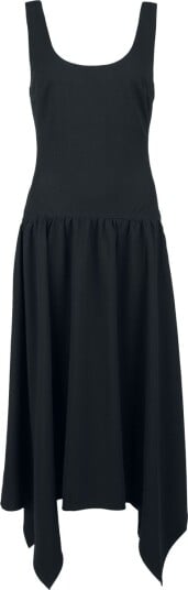 Killstar - Goth Lang kjole - Forest Fable - Forsaken Grove Midi-kjole - XS til XXL - Damer - svart