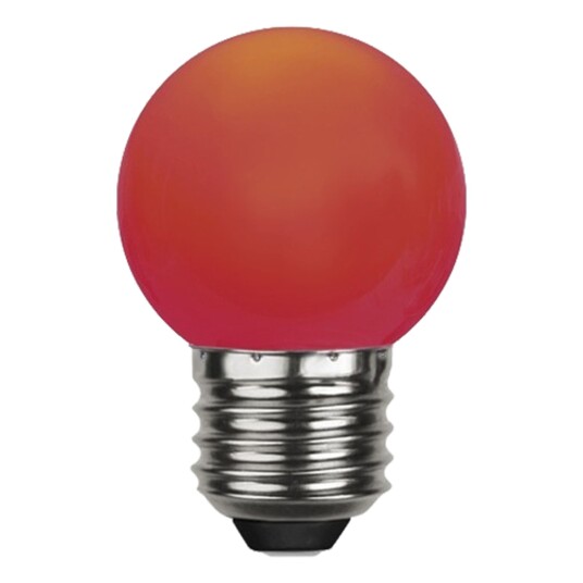 Star Trading Globuspærer E27 LED - Rød