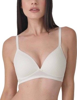 sassa BH Bamboo Jacquard Padded Soft Bra Benhvit viskose C 80 Dame sassa BH Bamboo Jacquard Padded Soft Bra Benhvit viskose C 80 Dame